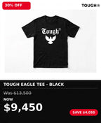 Tough white printed color  tshirts