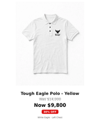 Tough eagle Polo Tshirts