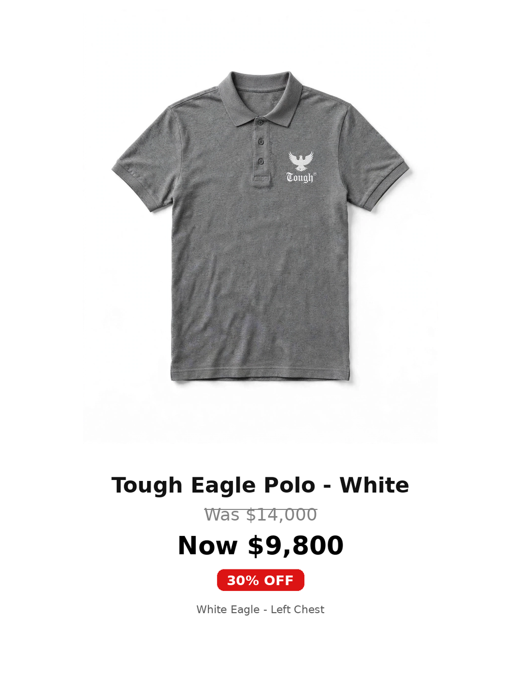 Tough eagle Polo Tshirts