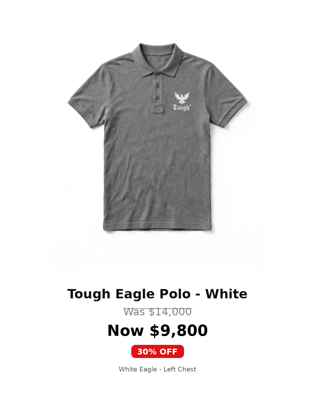 Tough eagle Polo Tshirts