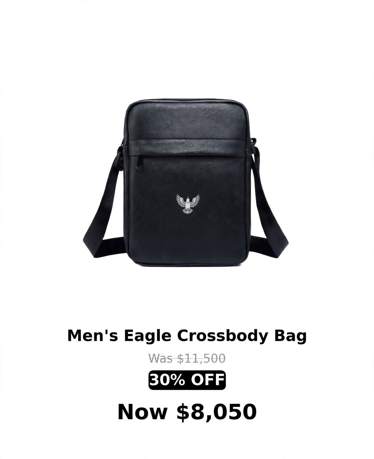 Tough mini logo crossbody bag