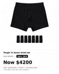 Mens boxer brief set
