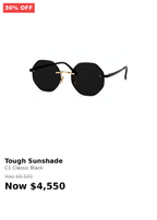 Tough Men's sunshade eyewear