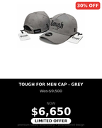 Tough Men's embroidery baseball style caps