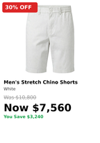 Mens chino short pants