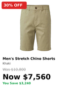 Mens chino short pants