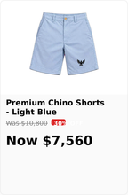 Mens tough logo chino short pants