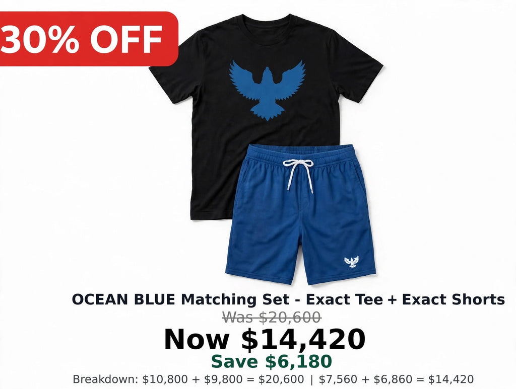 Mens matching color shorts sets