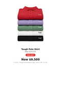 Tough minimalist Polo Tshirts