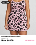 Leopard printed Sleep dress