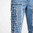 Mens bohemian distressed jeans  (30% OFF)  Now $7000