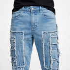 Mens bohemian distressed jeans  (30% OFF)  Now $7000