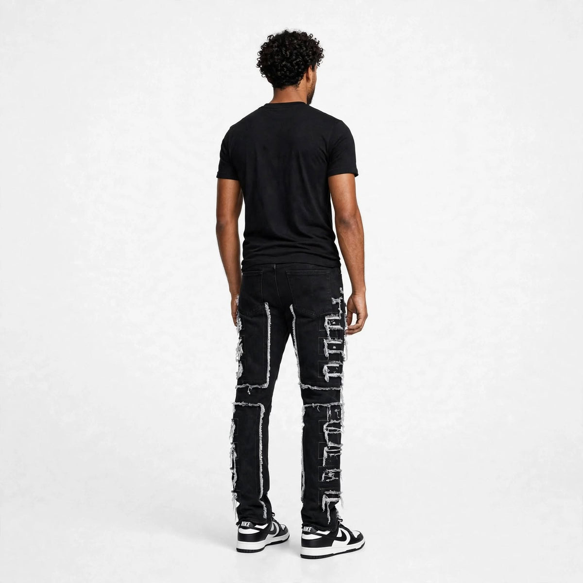 Mens bohemian distressed jeans  (30% OFF)  Now $7000