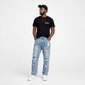 Mens distress loose fit jean  (30% OFF)  Now $7000