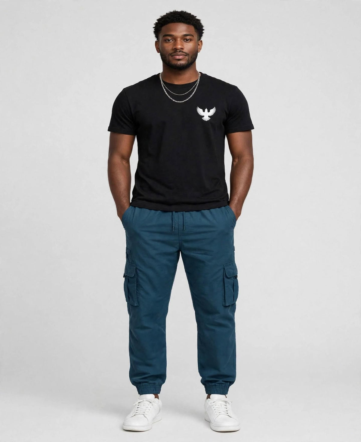 Men's camo cargo pants. (30% OFF)   Now $6500