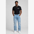 Mens bohemian distress jean  (30% OFF)  Now $7000